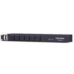 CyberPower CPS1615RMS Rackmount surge protector, 15-Amp, 1800 Joules, 16 NEMA 5-15R outlets